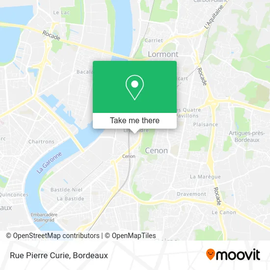 Rue Pierre Curie map