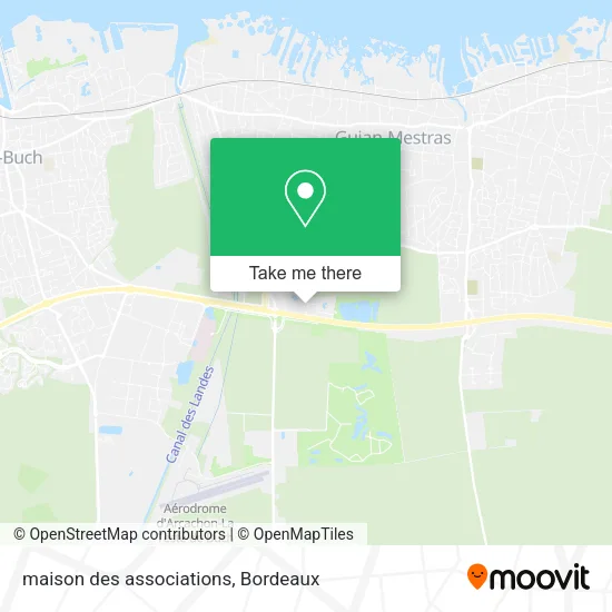 maison des associations map