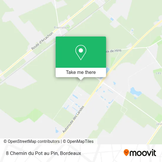 8 Chemin du Pot au Pin map