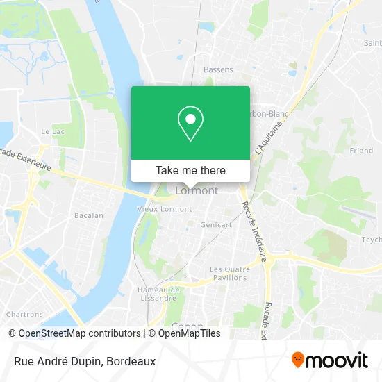 Rue André Dupin map