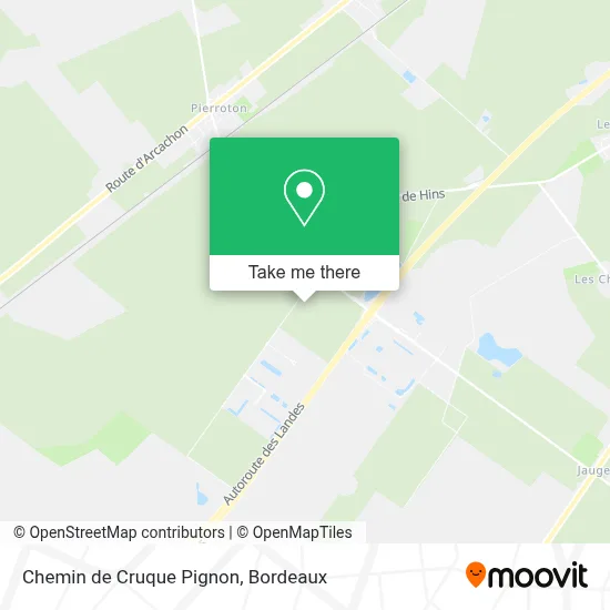 Chemin de Cruque Pignon map
