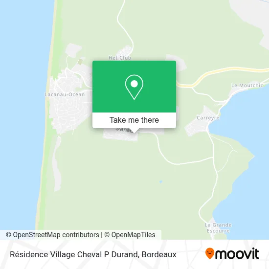 Résidence Village Cheval P Durand map