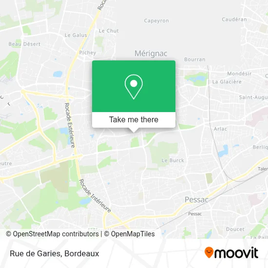 Rue de Garies map
