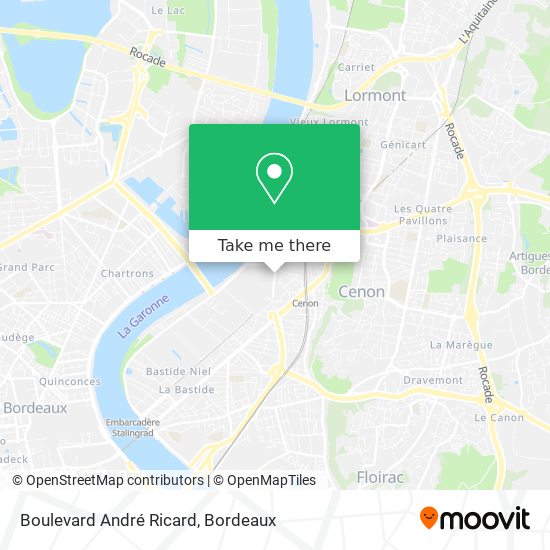 Boulevard André Ricard map