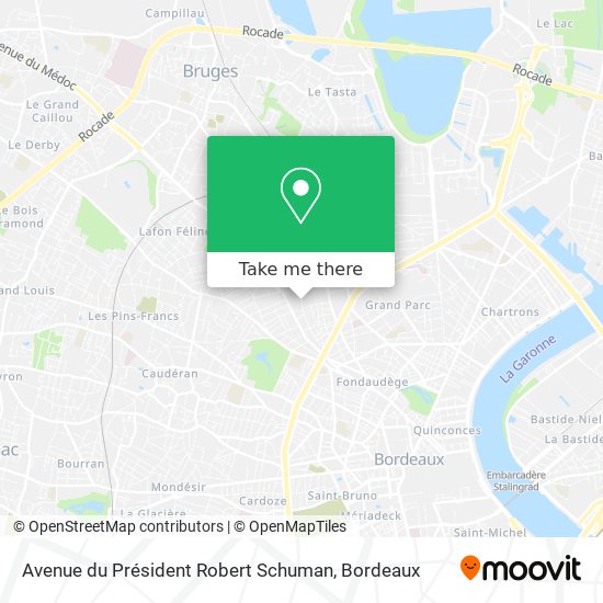 Avenue du Président Robert Schuman map