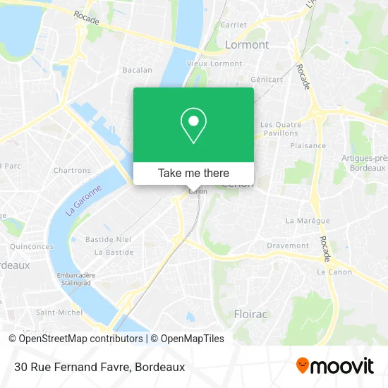 30 Rue Fernand Favre map