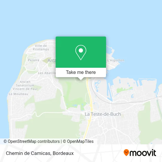 Chemin de Camicas map