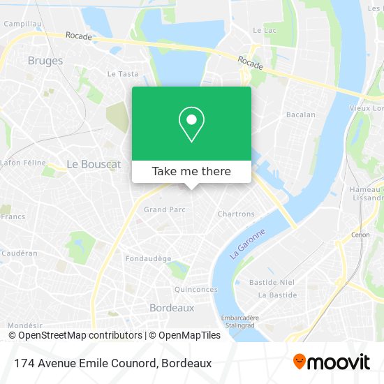 174 Avenue Emile Counord map
