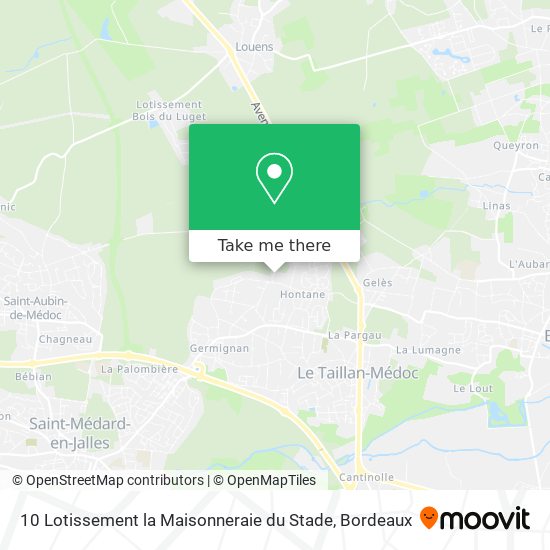 10 Lotissement la Maisonneraie du Stade map