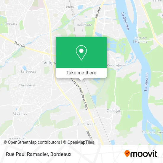 Rue Paul Ramadier map