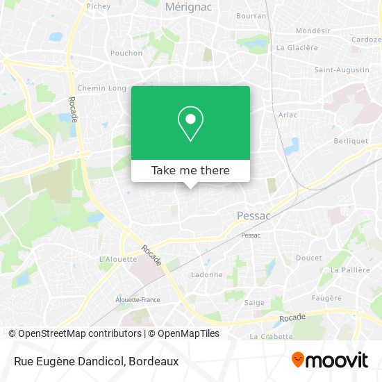 Rue Eugène Dandicol map