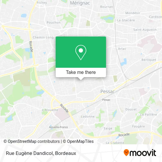 Rue Eugène Dandicol map