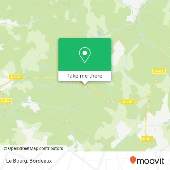 Le Bourg map