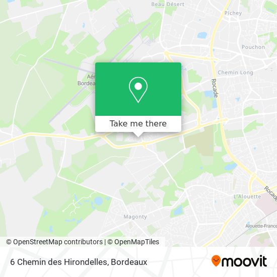 6 Chemin des Hirondelles map