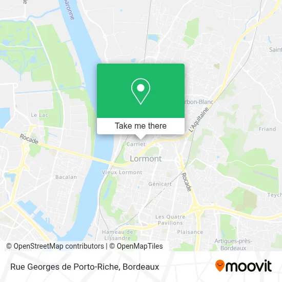 Rue Georges de Porto-Riche map