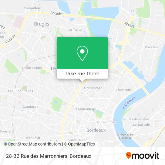 Mapa 28-32 Rue des Marronniers