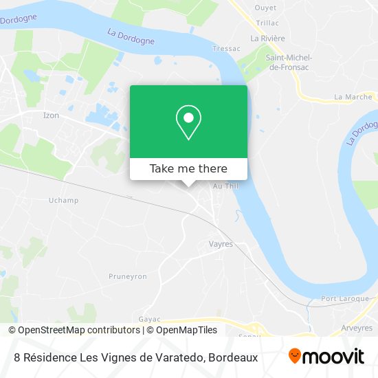 8 Résidence Les Vignes de Varatedo map