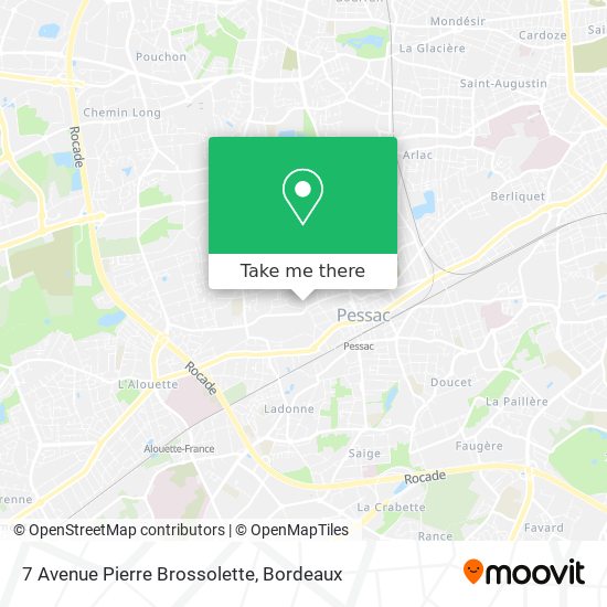 7 Avenue Pierre Brossolette map