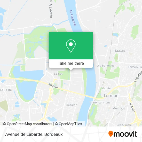 Avenue de Labarde map