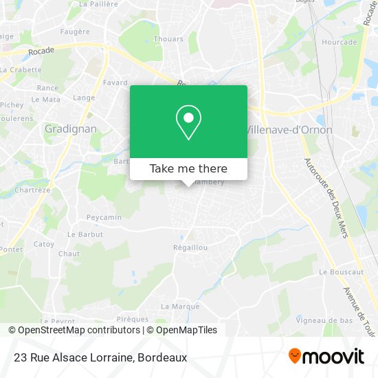 23 Rue Alsace Lorraine map