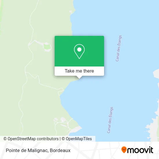 Pointe de Malignac map