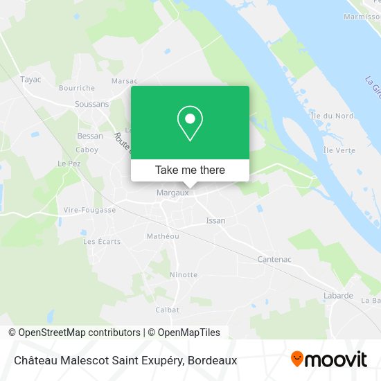 Château Malescot Saint Exupéry map