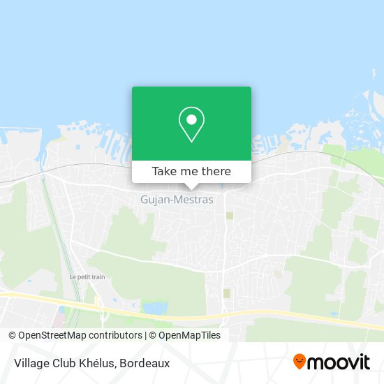 Village Club Khélus map