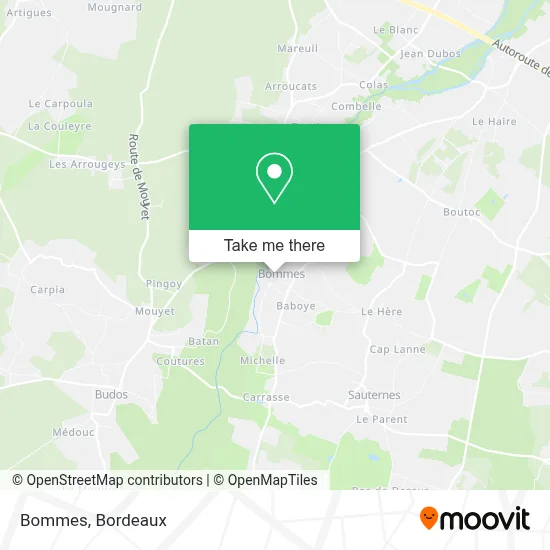 Bommes map