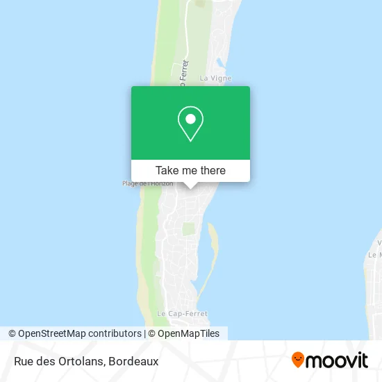 Rue des Ortolans map