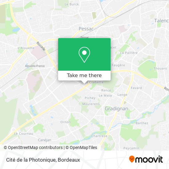 Cité de la Photonique map