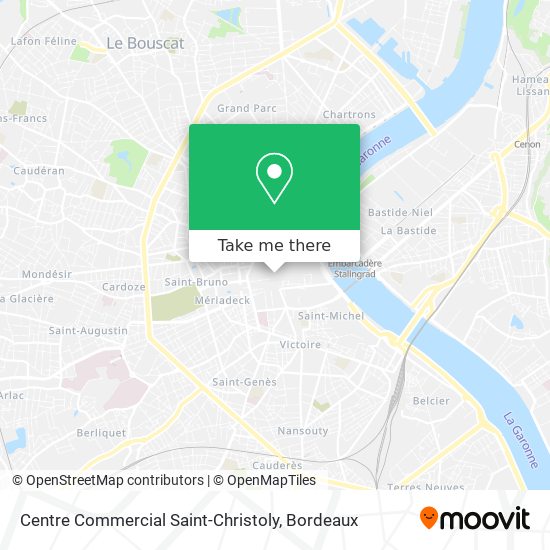 Centre Commercial Saint-Christoly map
