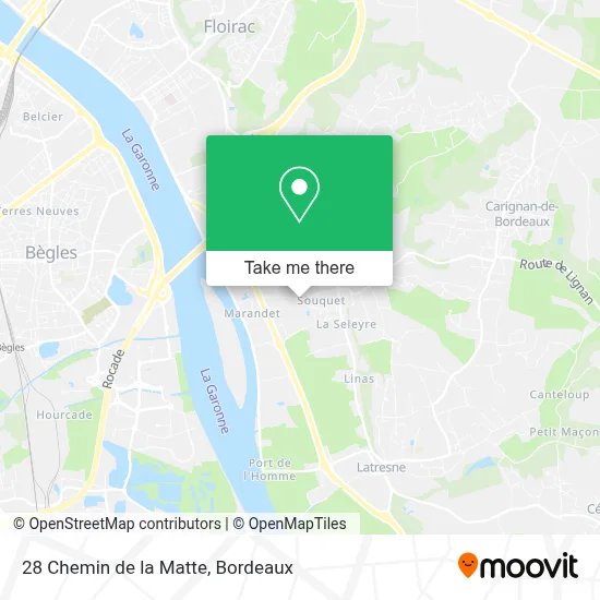 28 Chemin de la Matte map