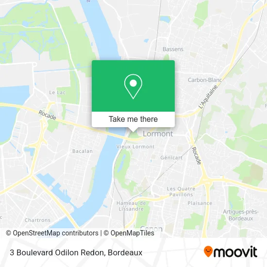 3 Boulevard Odilon Redon map