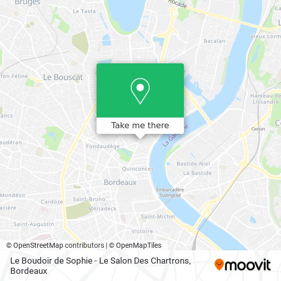 Le Boudoir de Sophie - Le Salon Des Chartrons map