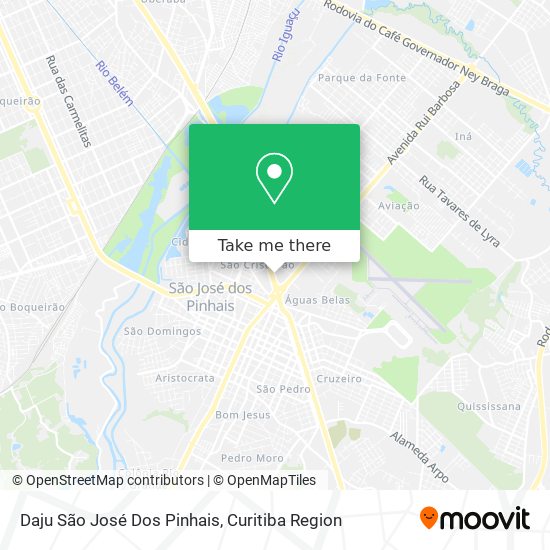 Daju São José Dos Pinhais map