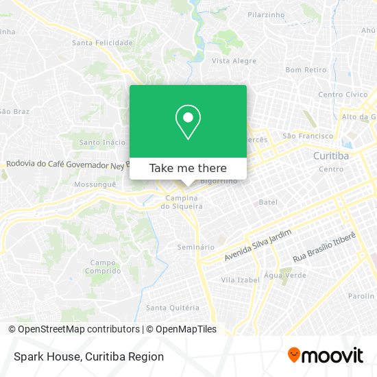 Spark House map