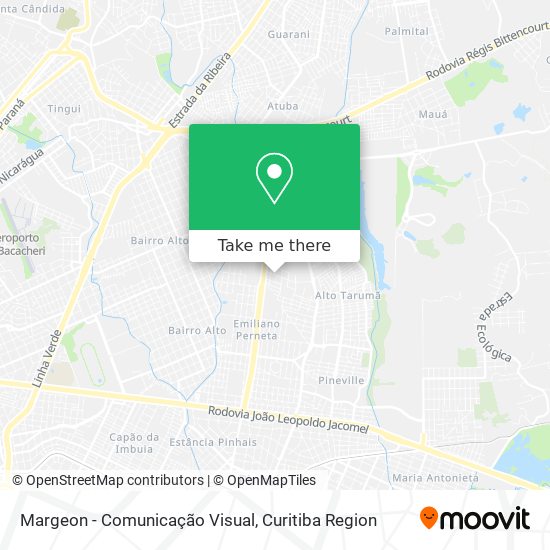 Margeon - Comunicação Visual map