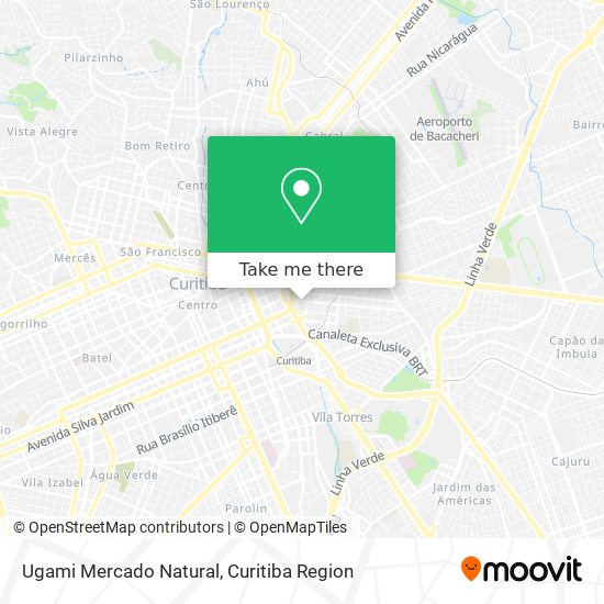 Ugami Mercado Natural map