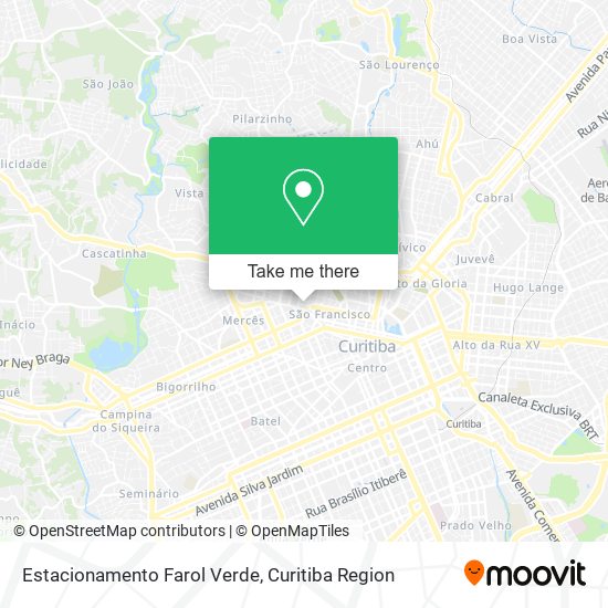 Estacionamento Farol Verde map