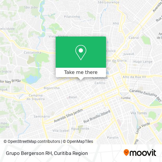 Grupo Bergerson RH map