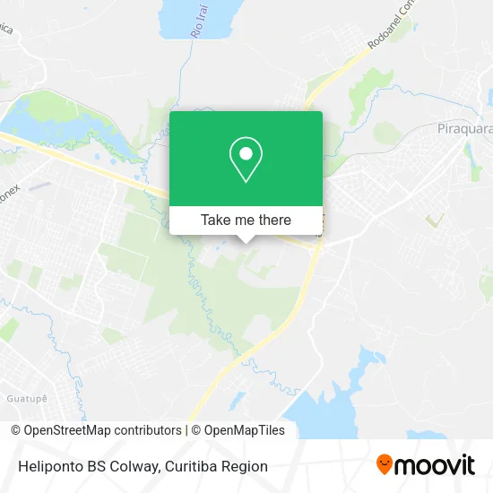 Heliponto BS Colway map