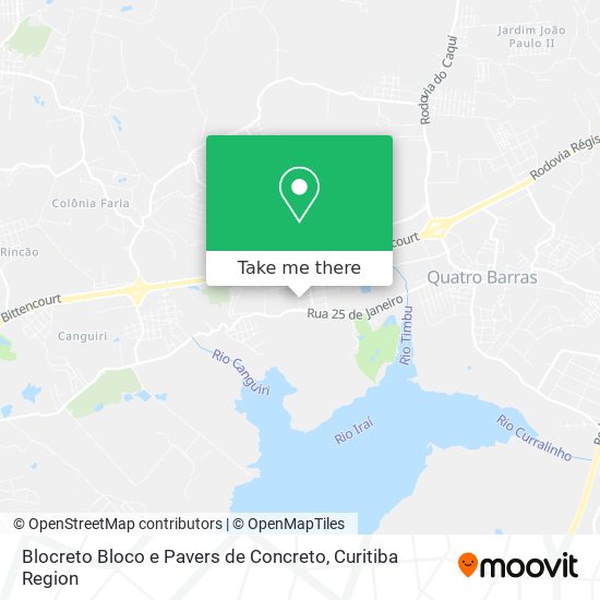 Blocreto Bloco e Pavers de Concreto map
