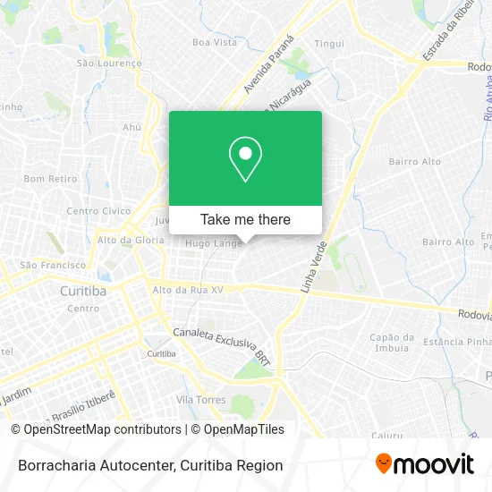Borracharia Autocenter map