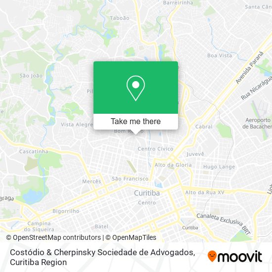Costódio & Cherpinsky Sociedade de Advogados map