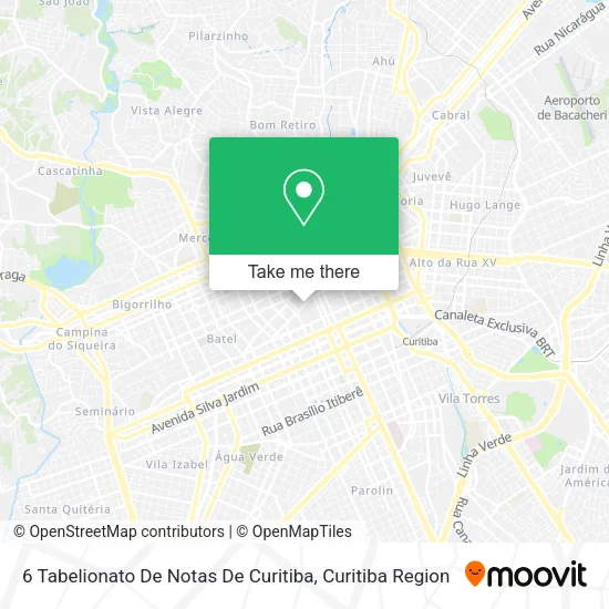 6 Tabelionato De Notas De Curitiba map