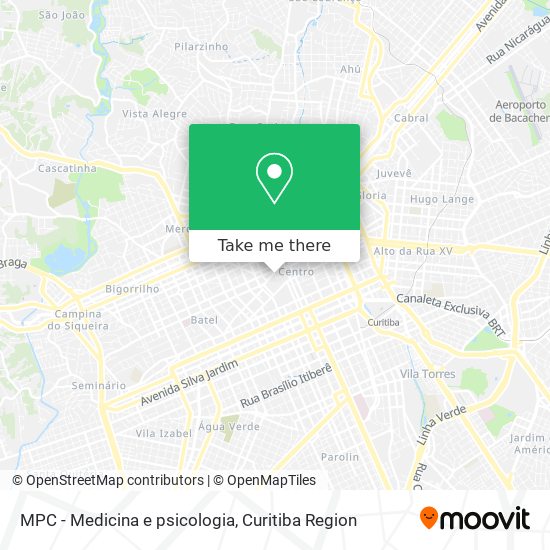 MPC - Medicina e psicologia map
