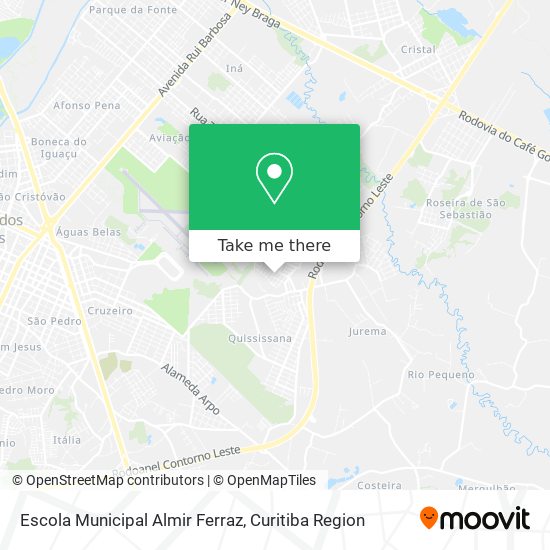 Escola Municipal Almir Ferraz map