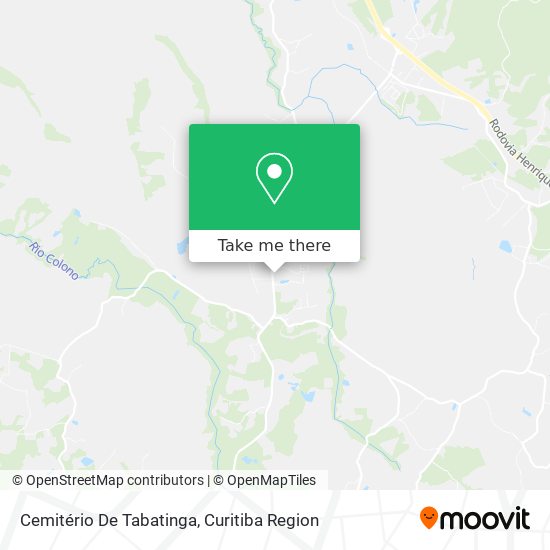 Cemitério De Tabatinga map