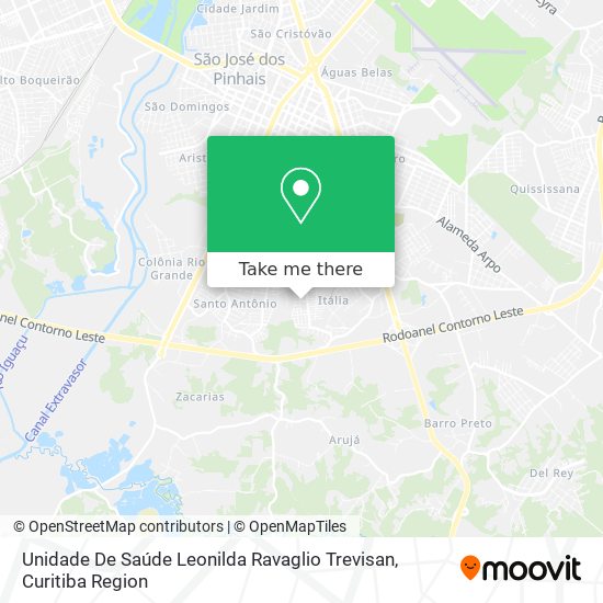Unidade De Saúde Leonilda Ravaglio Trevisan map