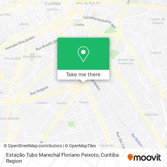 Estação Tubo Marechal Floriano Peixoto map